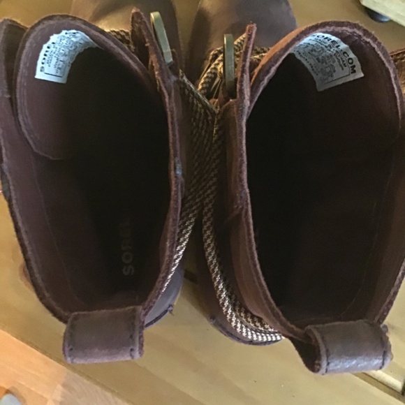 Sorrel Burgundy Lace up Ankle Boots- NWOB - Picture 4 of 16